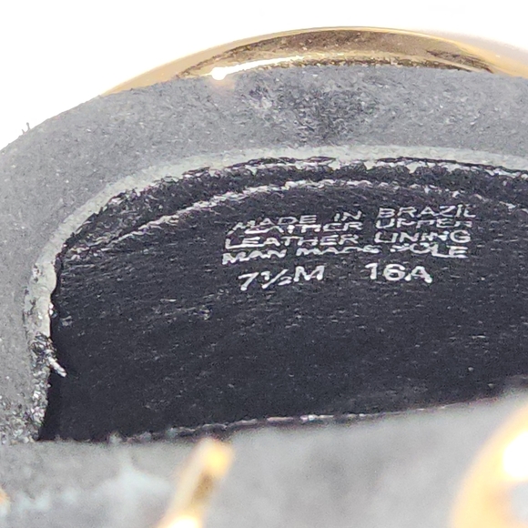 Tory Burch Alexandra Black Suede Leather Logo Driving Moccasin Slipper Sz 7.5 M - Picture 5 of 12